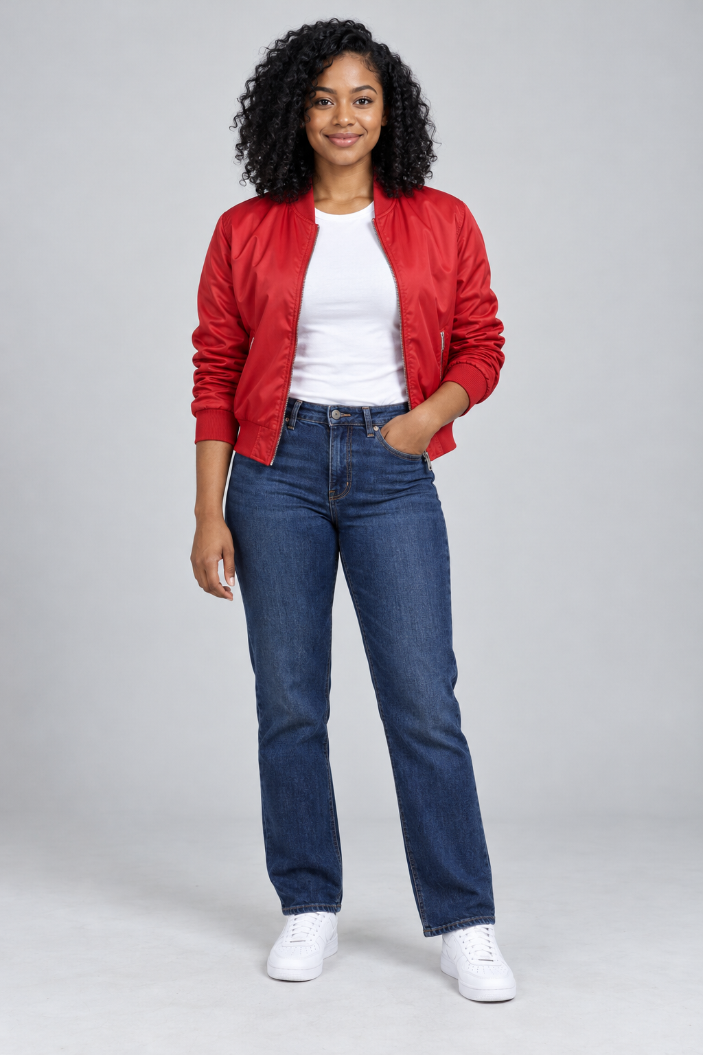 Source portrait: Red-jacket remix