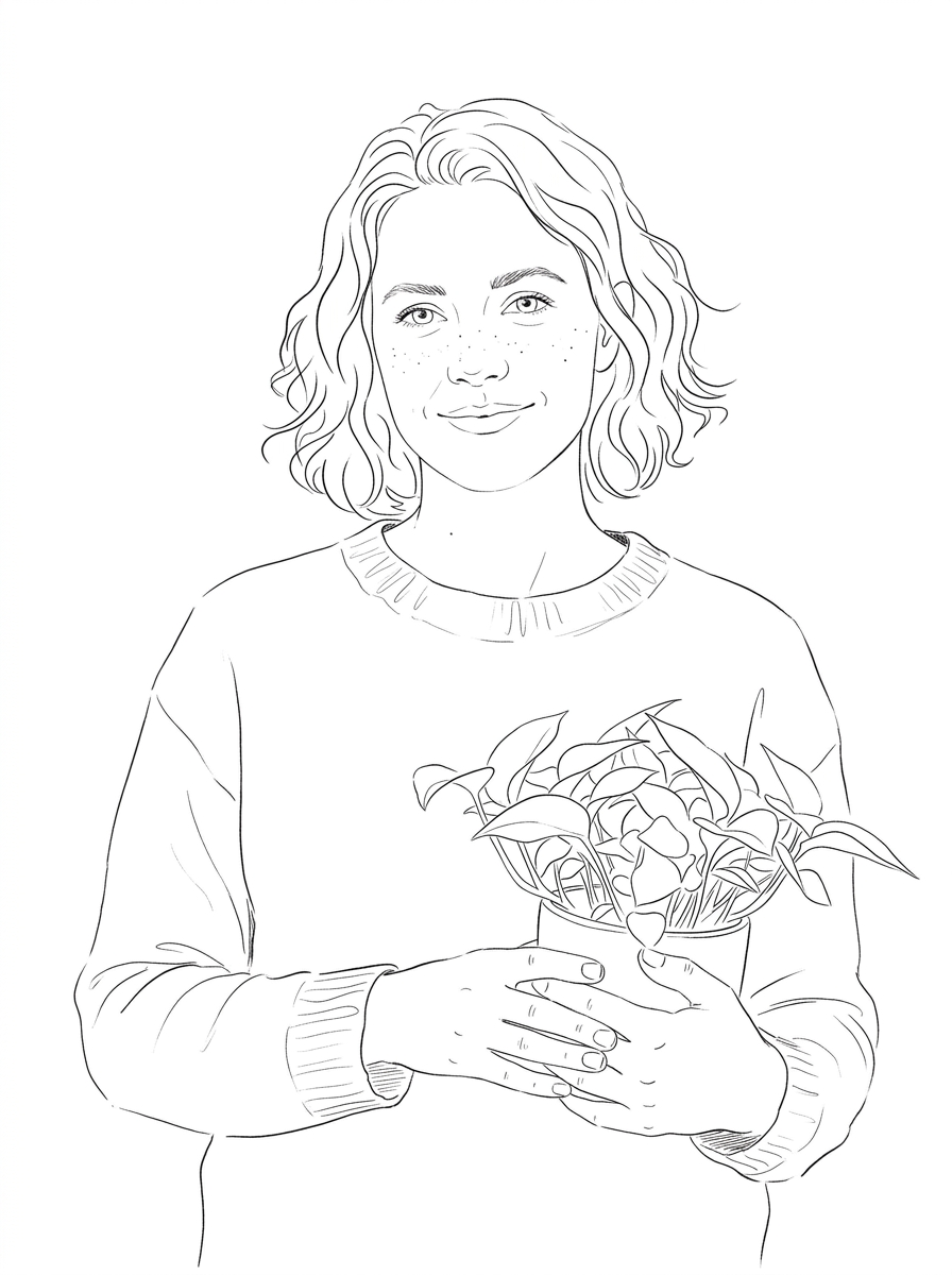 Line Art — Style example