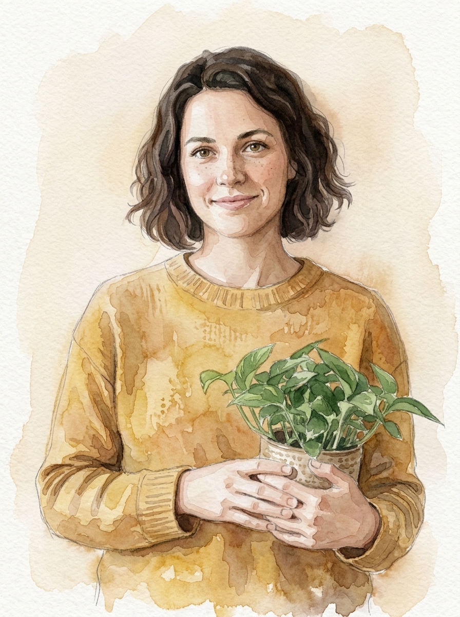 Watercolor — Style example