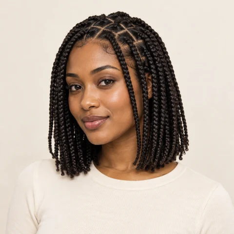 Box Braids hairstyle example