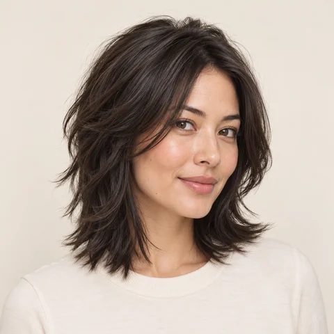 Choppy Layers hairstyle example