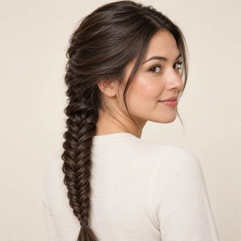 Fishtail Braid hairstyle example