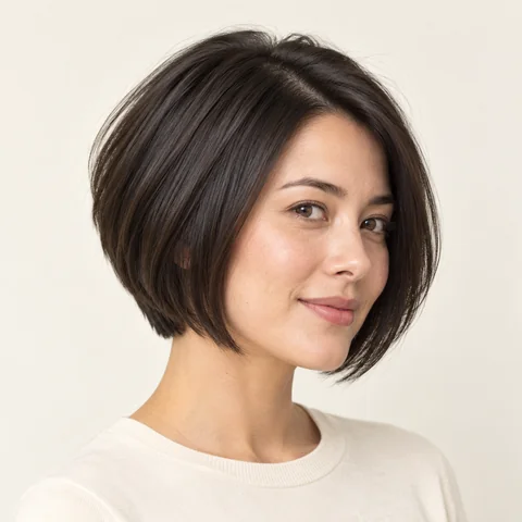 Graduated Bob hairstyle example