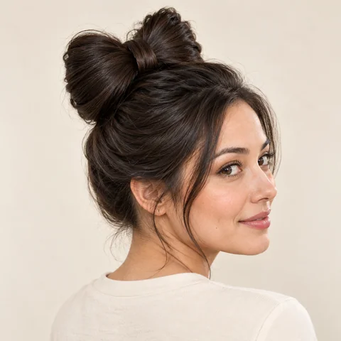 Hair Bow hairstyle example