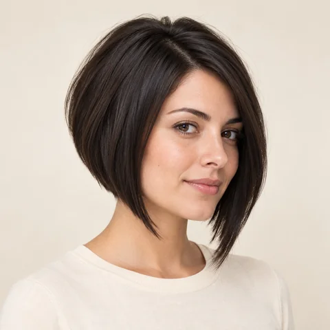 Inverted Bob hairstyle example