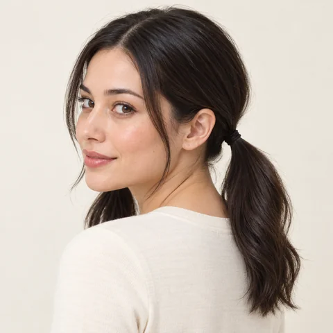 Pigtails hairstyle example
