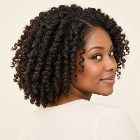 Twist Out hairstyle example