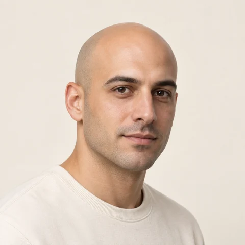 Bald hairstyle example