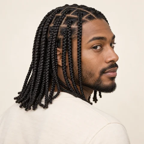 Box Braids hairstyle example