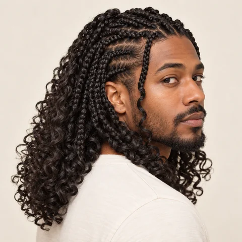 Crochet Braids hairstyle example