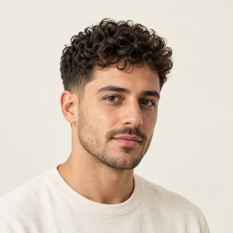 Curly Crop hairstyle example