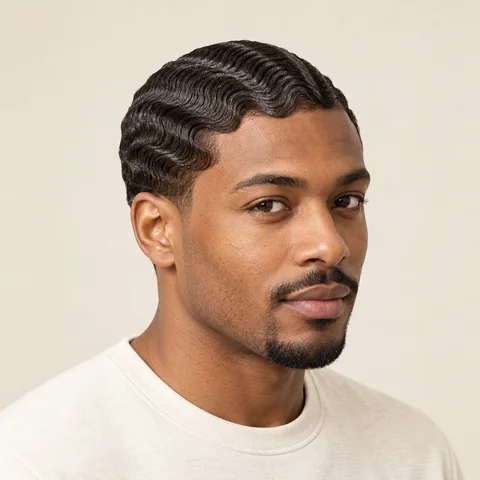 Finger Waves hairstyle example
