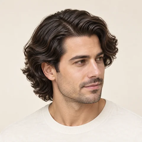 Hollywood Waves hairstyle example