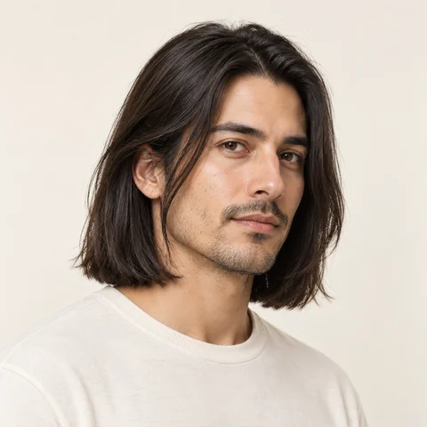 Lob hairstyle example
