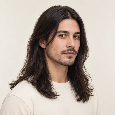 Long Straight hairstyle example