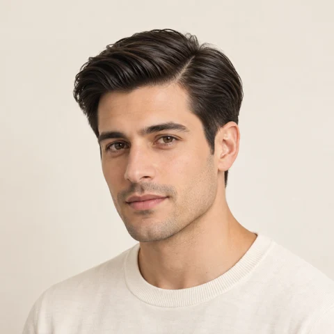 Side Part hairstyle example