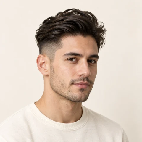Undercut hairstyle example